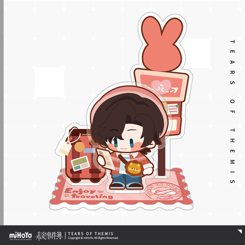 Enjoy Traveling Series Chibi Acrylic Stand