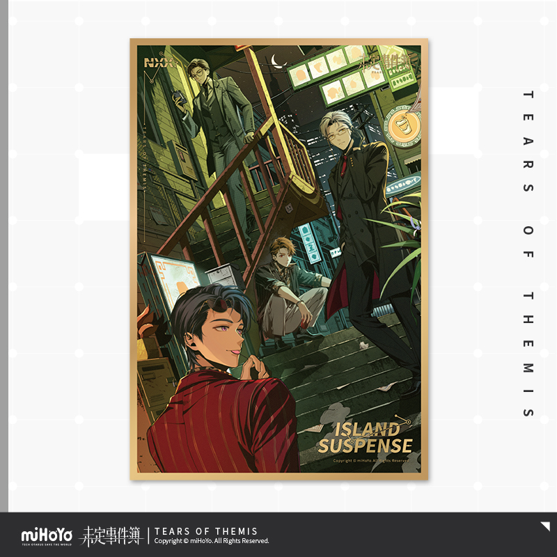 Island Suspense Series Acrylic Shikishi