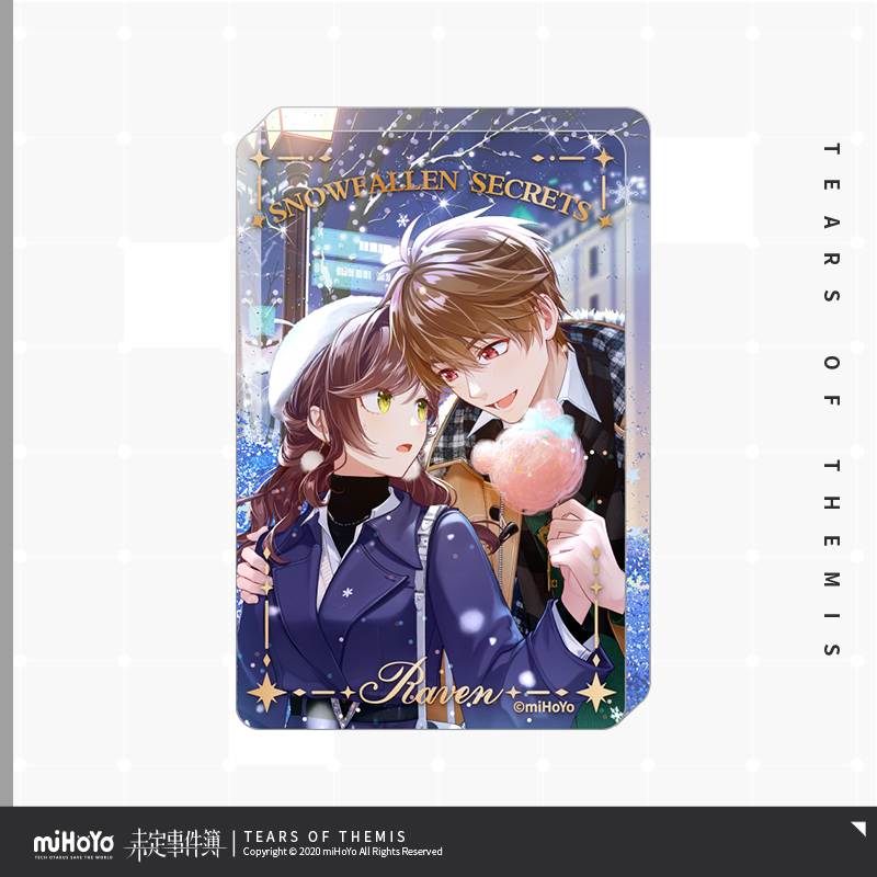 [TEARS OF THEMIS] Snowfallen Secrets Series Acrylic Quicksand