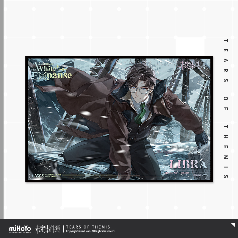 Judgment of the White Expanse Series Shikishi Board