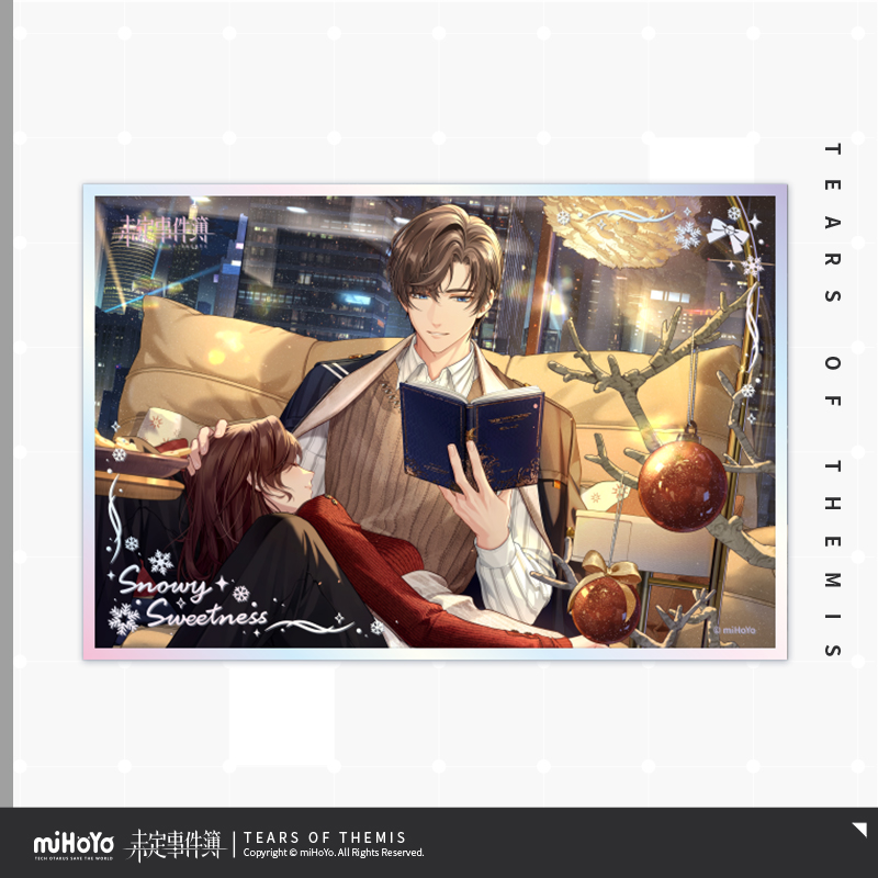 Snowy Sweetness Series Acrylic Shikishi