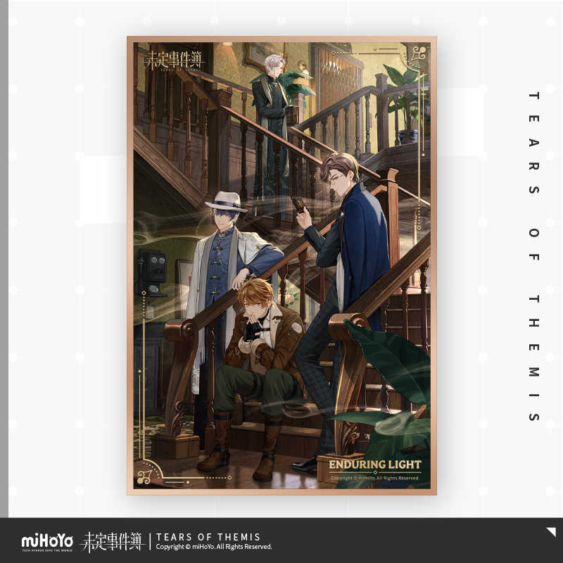 [TEARS OF THEMIS] Enduring Light Series Acrylic Shikishi