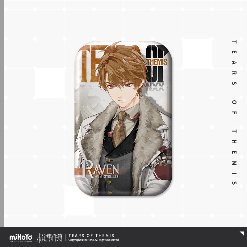 Judgment of the White Expanse Series Square Badge