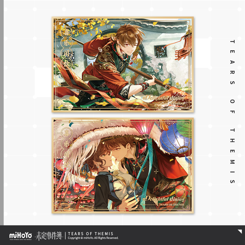 Delightful Dining Series Acrylic Shikishi