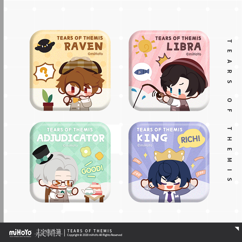 [TEARS OF THEMIS] Outing Series Chibi Badge
