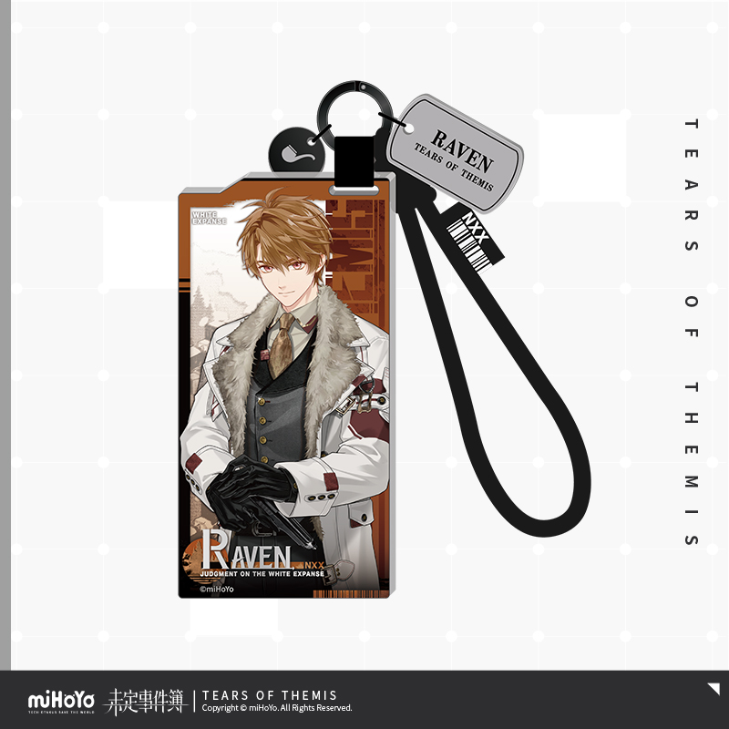 Judgment of the White Expanse Series Acrylic Keychain