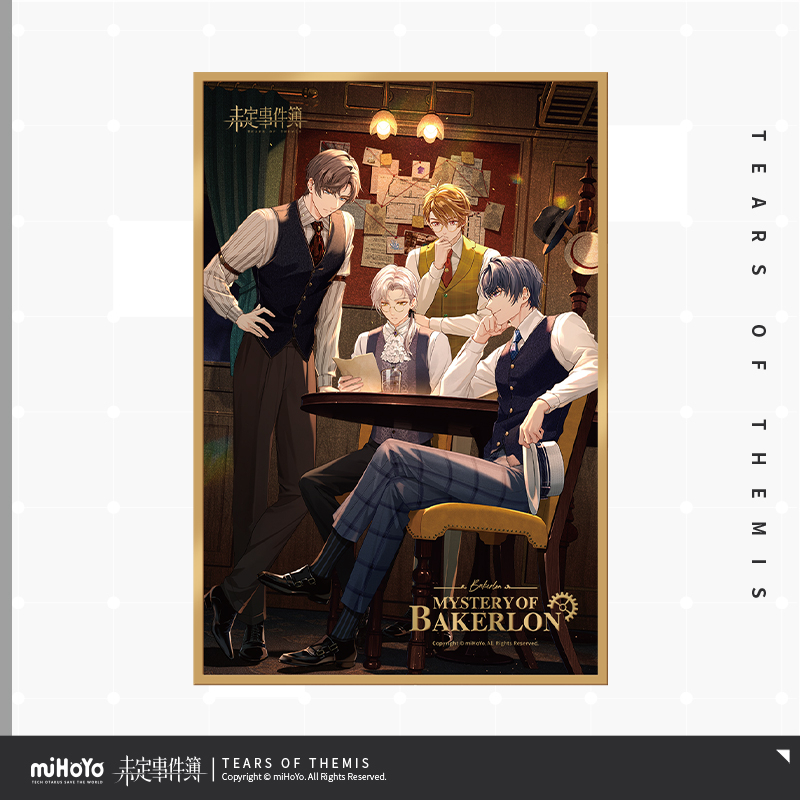 [TEARS OF THEMIS] Mystery of Bakerlon Series Acrylic Shikishi