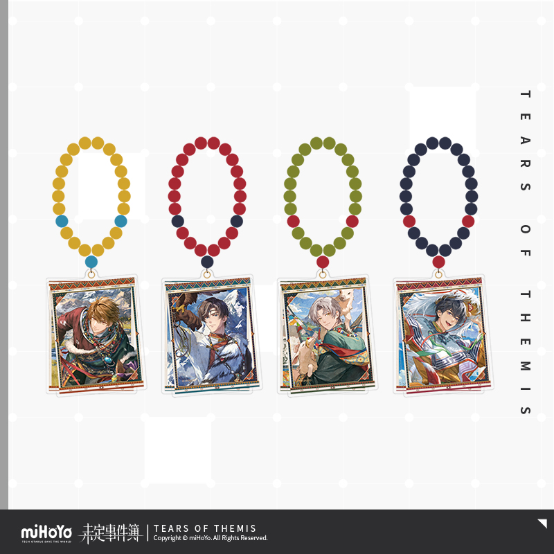 Alpine Amour Series Acrylic Keychain