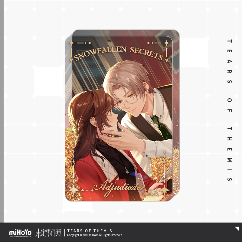 [TEARS OF THEMIS] Snowfallen Secrets Series Acrylic Quicksand