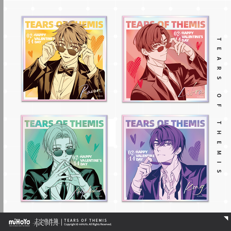 [TEARS OF THEMIS] Burning Passion Series Shikishi Board