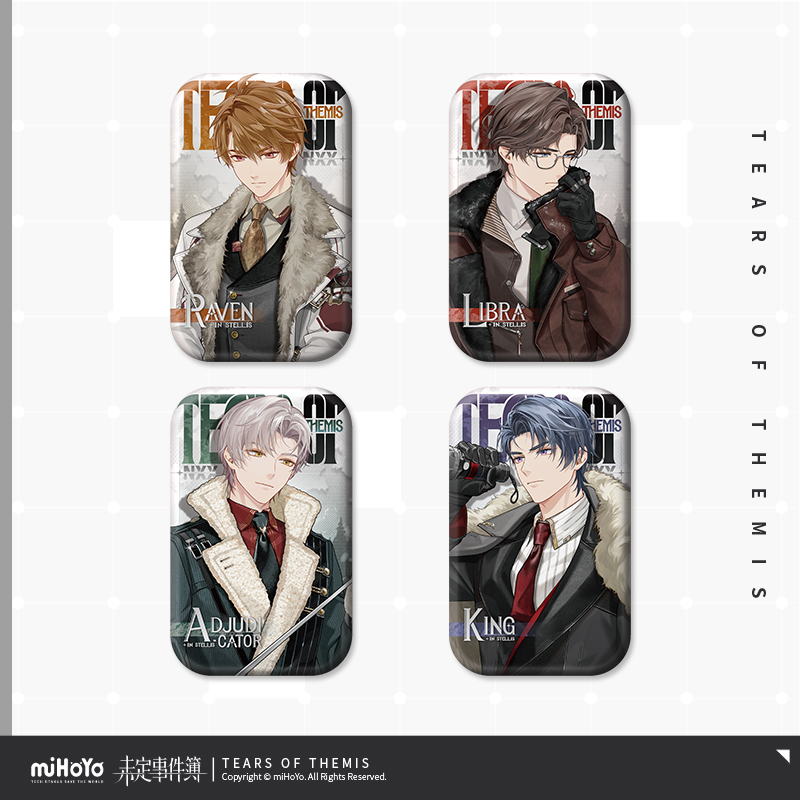 Judgment of the White Expanse Series Square Badge