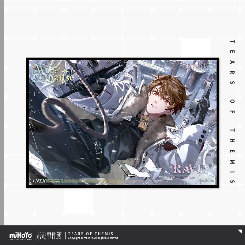 Judgment of the White Expanse Series Shikishi Board