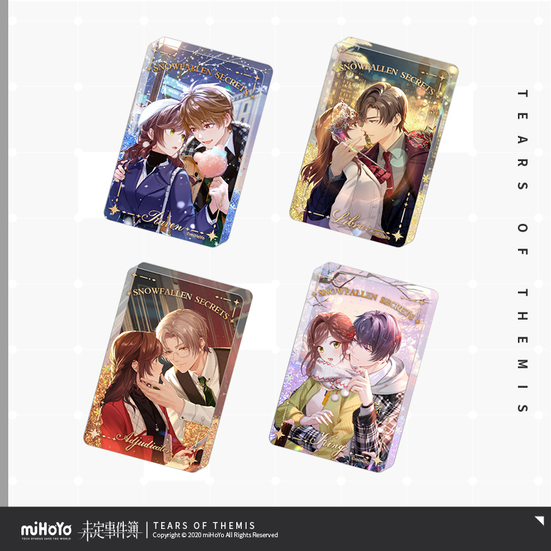 [TEARS OF THEMIS] Snowfallen Secrets Series Acrylic Quicksand