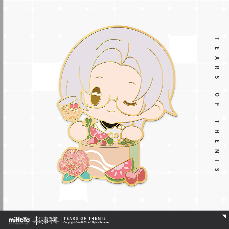 Stellis Heartbeart Series Metal Badge
