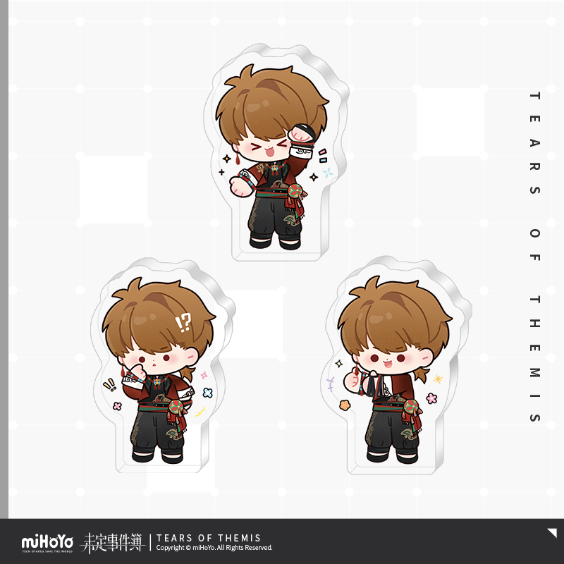Delightful Dining Series Chibi Acrylic Stand Set