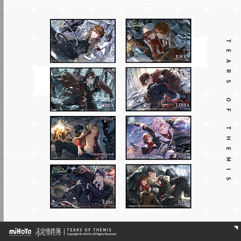 Judgment of the White Expanse Series Shikishi Board