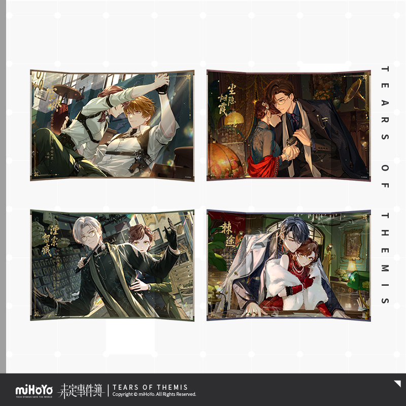 [TEARS OF THEMIS] Enduring Light Series Folding Shikishi