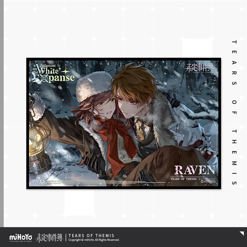 Judgment of the White Expanse Series Shikishi Board