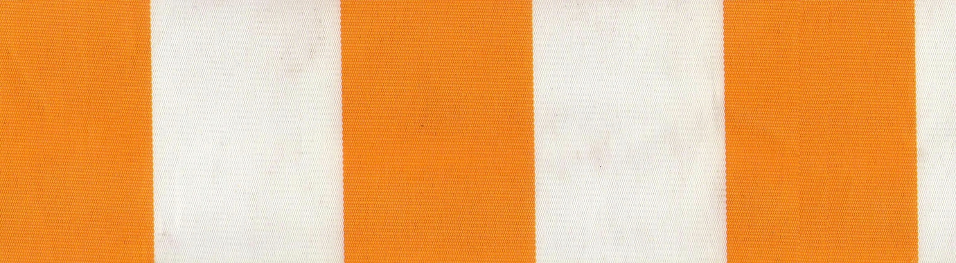 6204 Solution Dyed polyester fabric Orange and White Striped Fabric