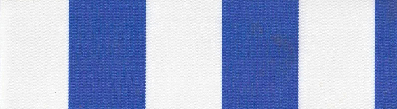 6202 Solution Dyed polyester fabric Blue and White Striped Fabric