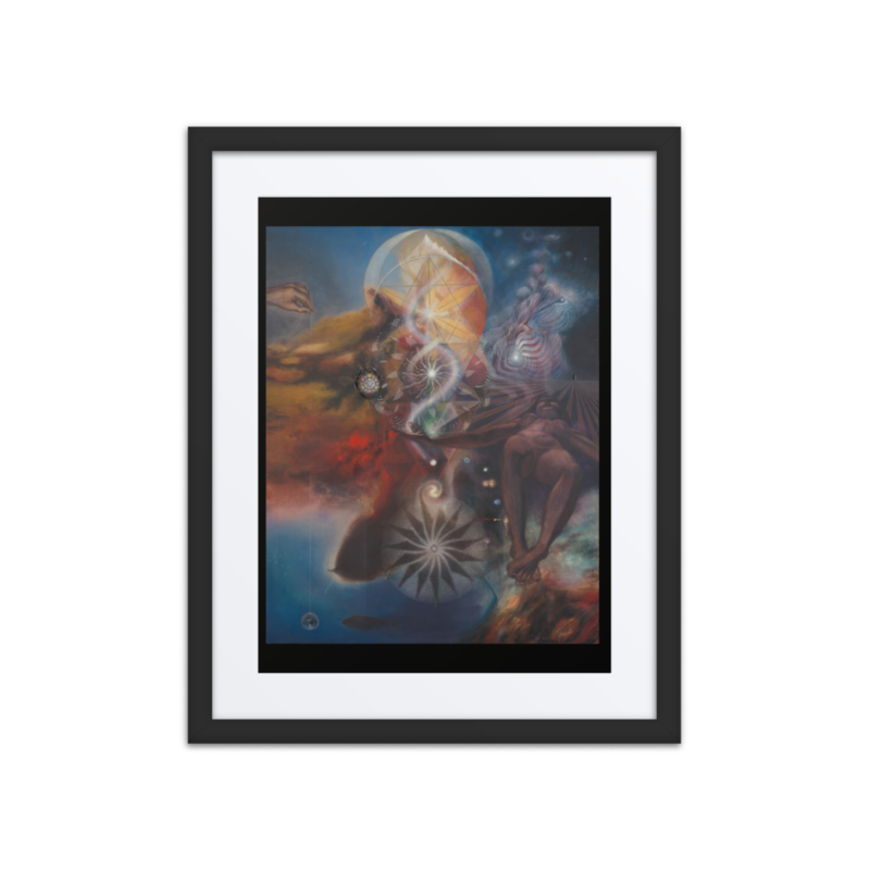 "Dharma of the Sleeper Yo-yo" Framed poster