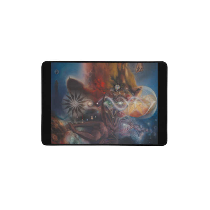 "Dharma of the Sleeper Yo-yo" Desk mat