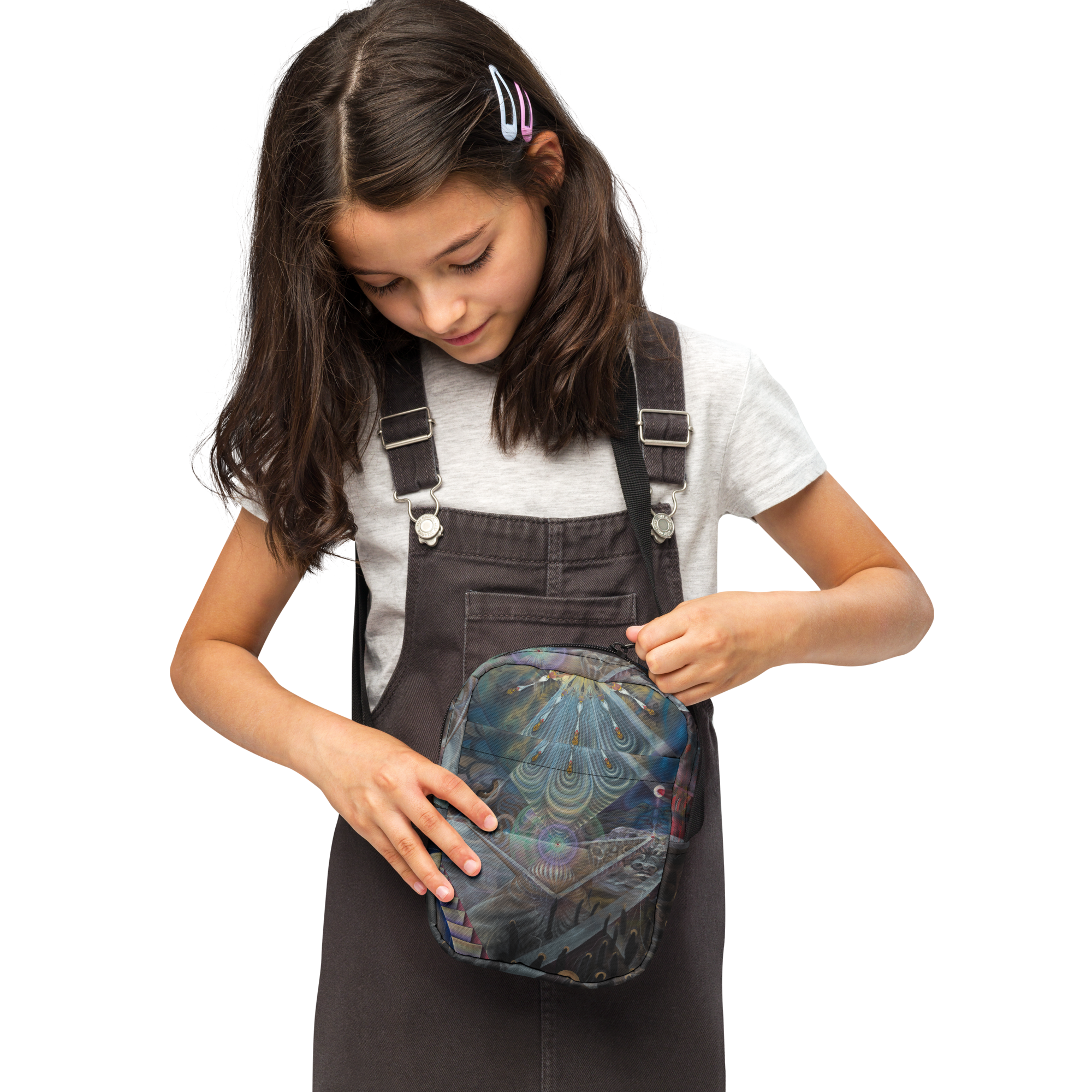 "I Are; We Am" Utility crossbody bag