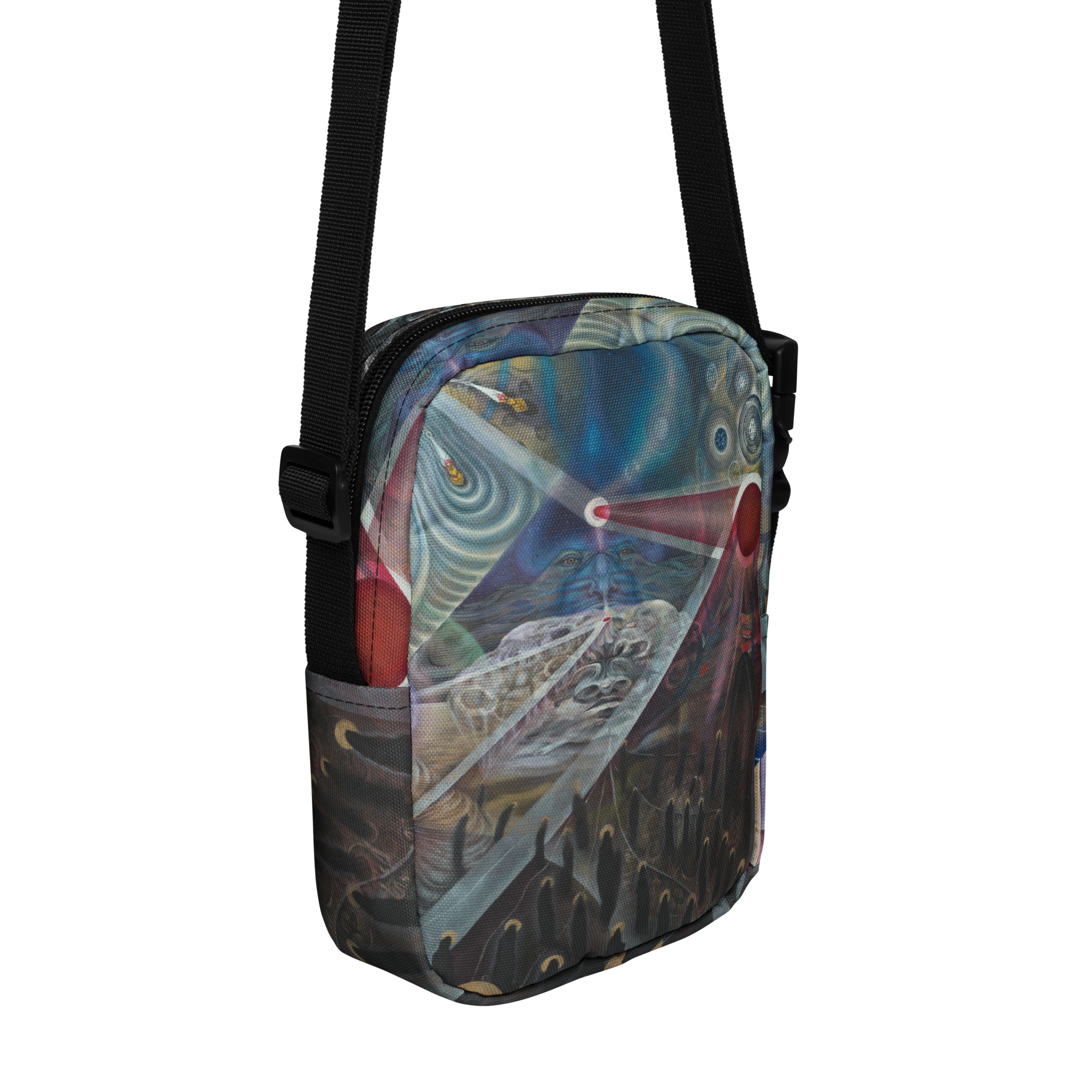 "I Are; We Am" Utility crossbody bag