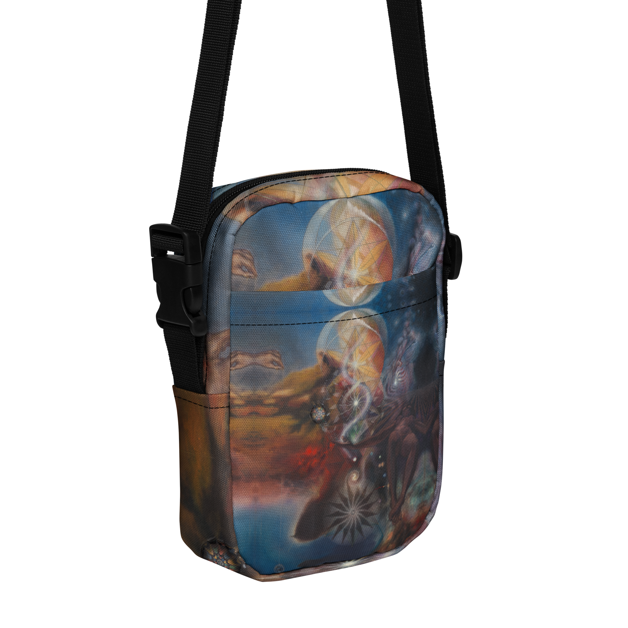 "Dharma of the Sleeper Yo-yo" Utility crossbody bag