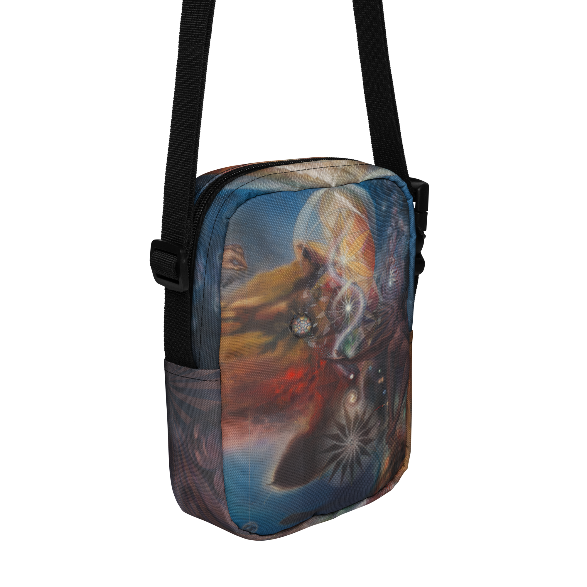 "Dharma of the Sleeper Yo-yo" Utility crossbody bag