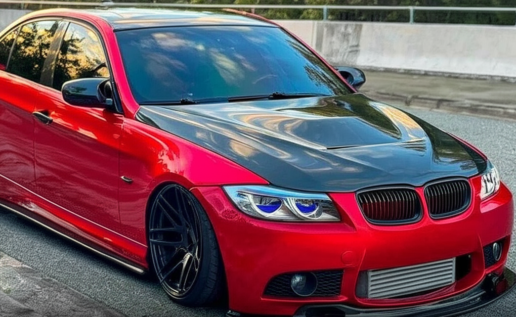 Carbon Fiber Hood | 2009-2012 BMW E90 3 Series LCI