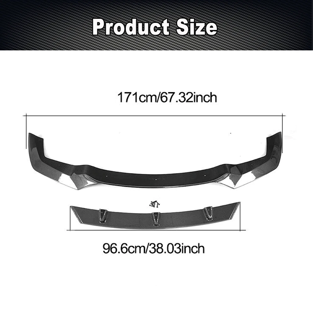 Front Bumper Lip | 2016-2020 BMW F87 M2