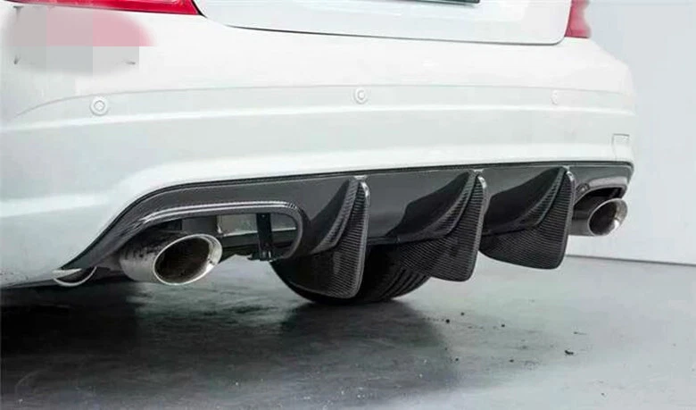 Rear Bumper Diffuser | 2009-2011 Mercedes Benz W204 C63 AMG