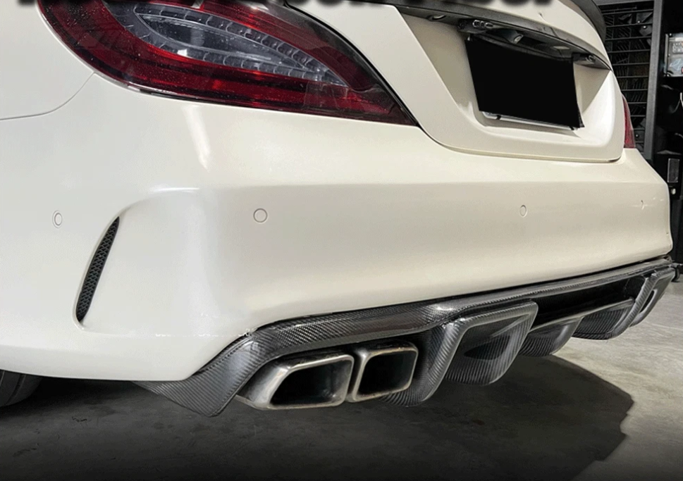 Rear Bumper Diffuser | 2012-2014 Mercedes Benz W218 CLS550 CLS63