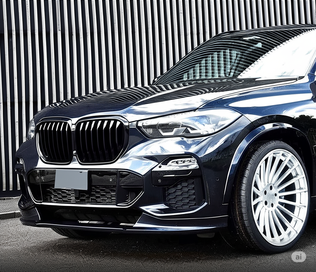 Front Bumper Lip | 2019-2022 BMW X5 G05 M-Sport