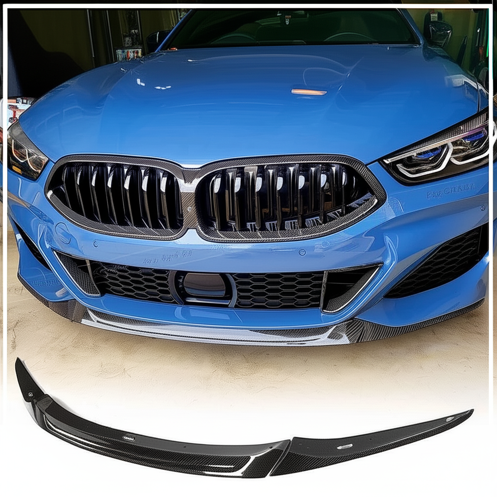 Front Bumper Lip | 2019-2025 BMW 8 Series G14 G15 G16 M850i 840i