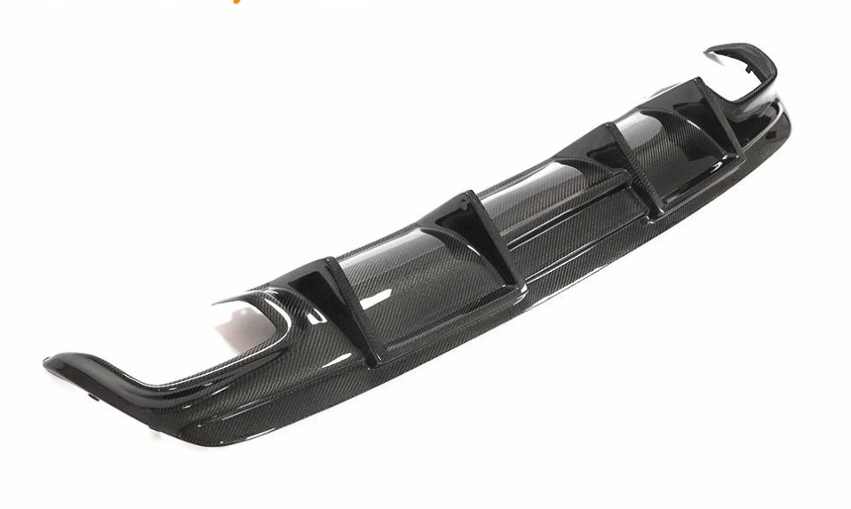 Rear Bumper Diffuser | 2013-2019 Mercedes Benz W117 C117 Sport & CLA45 AMG