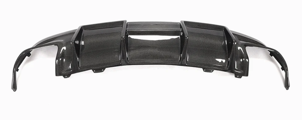 Rear Bumper Diffuser | 2013-2019 Mercedes Benz W117 C117 Sport & CLA45 AMG