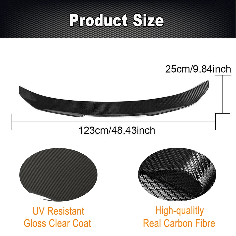 Rear Trunk Spoiler| 2013-2019 BMW 3 Series F30 F80