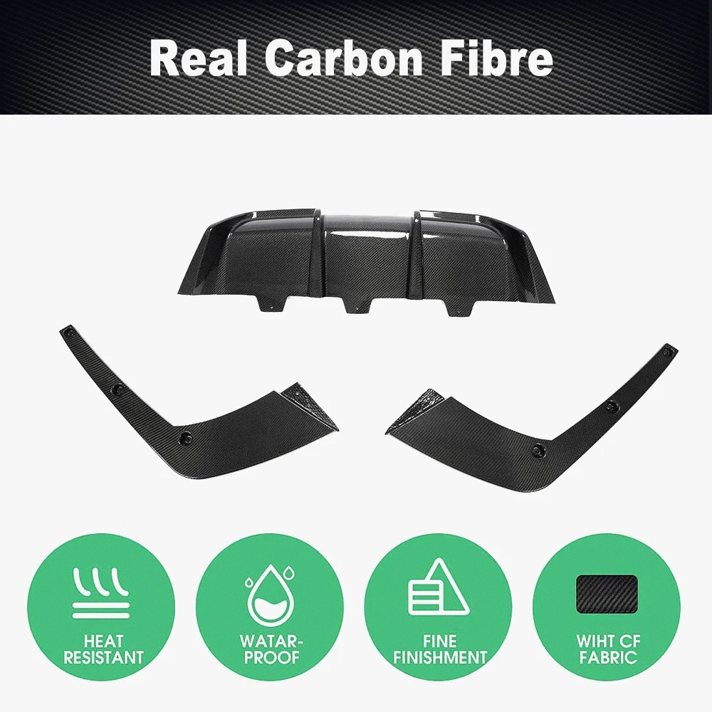 Rear Bumper Diffuser | 2013-2018 BMW F06 F12 M6