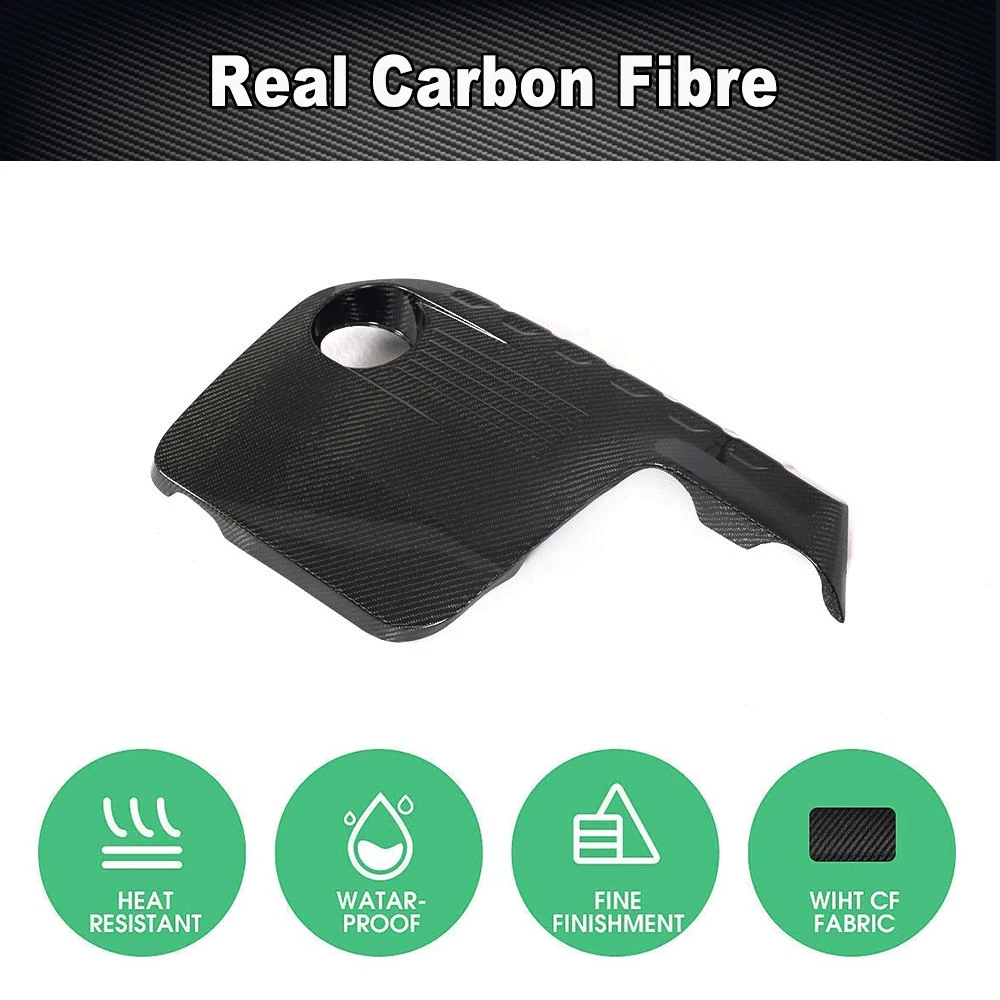 S55 Carbon Fiber Engine Cover 