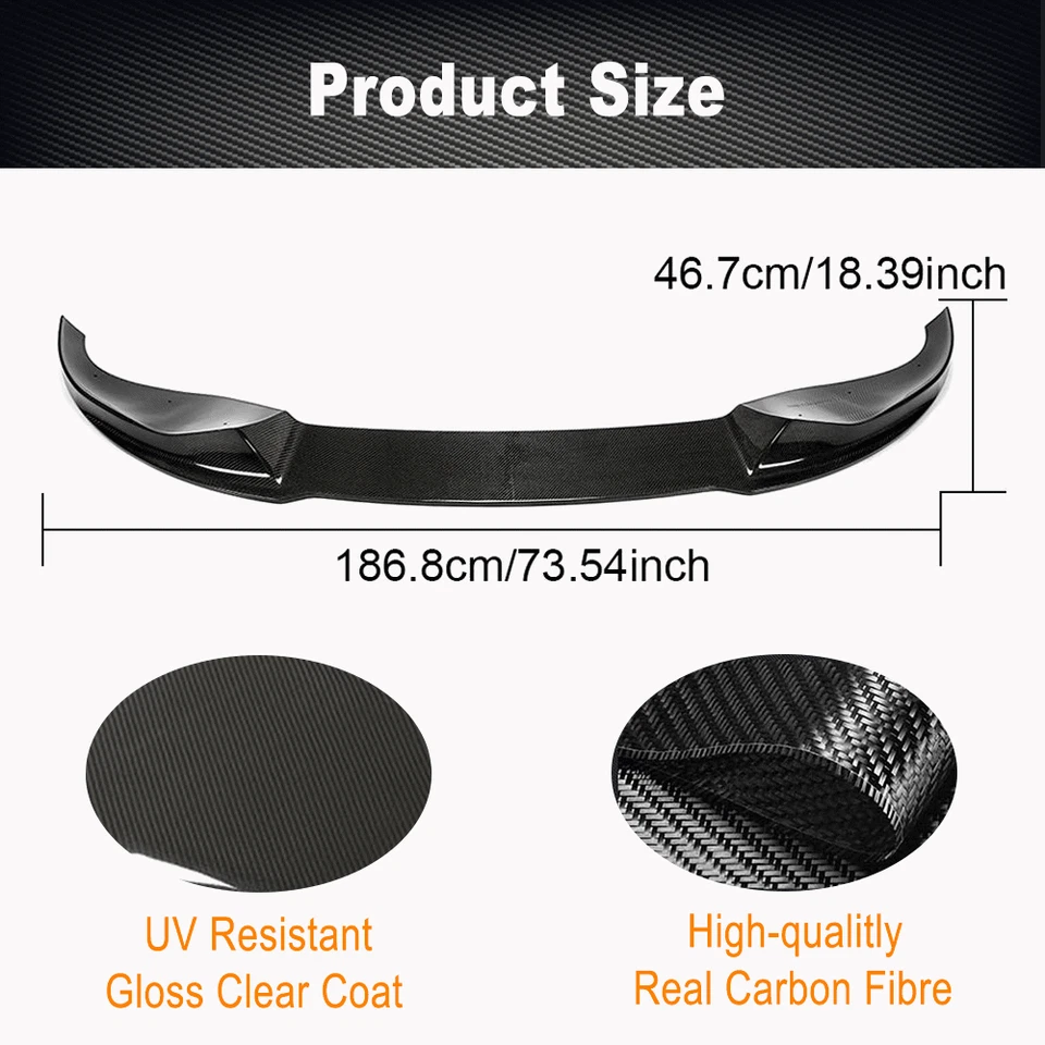 Front Bumper Lip | 2019-2022 BMW X5 G05 M-Sport 