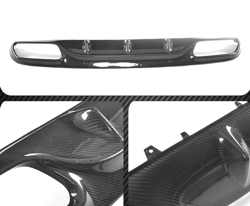 Rear Bumper Diffuser | 2015-2017 Mercedes Benz C205 C63 Coupe