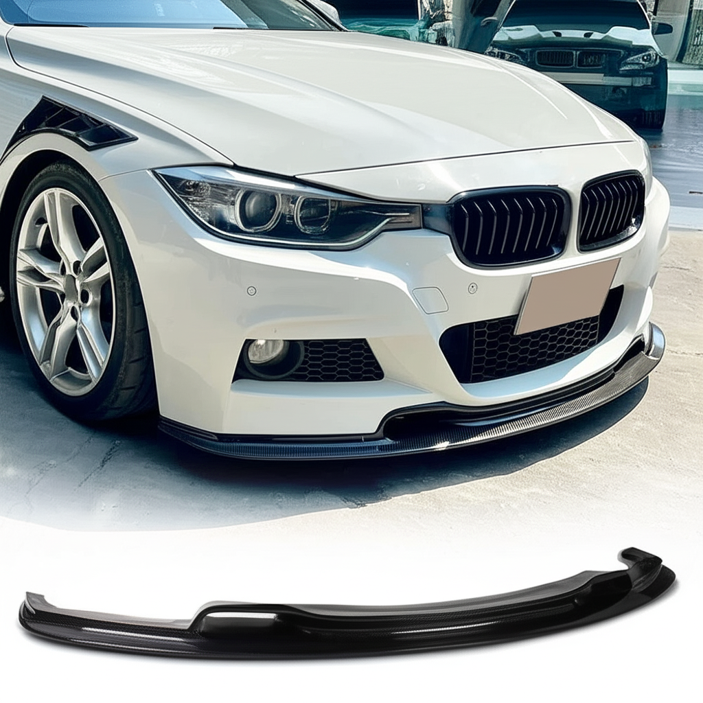 Carbon Fiber Front Lip | 2012-2018 BMW 3 Series F30 F31 M Sport
