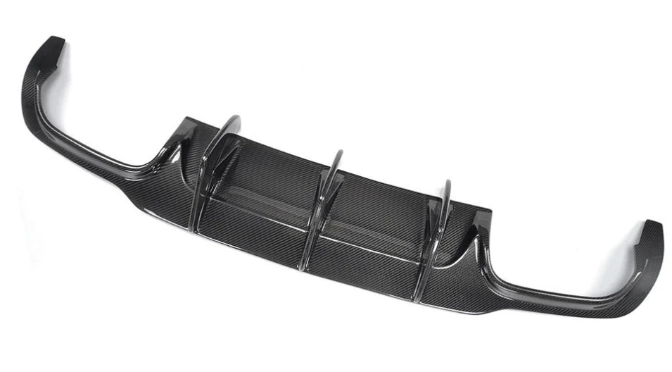 Big Fin Rear Bumper Diffuser | 2012-2015 Mercedes Benz W204 C204 C63