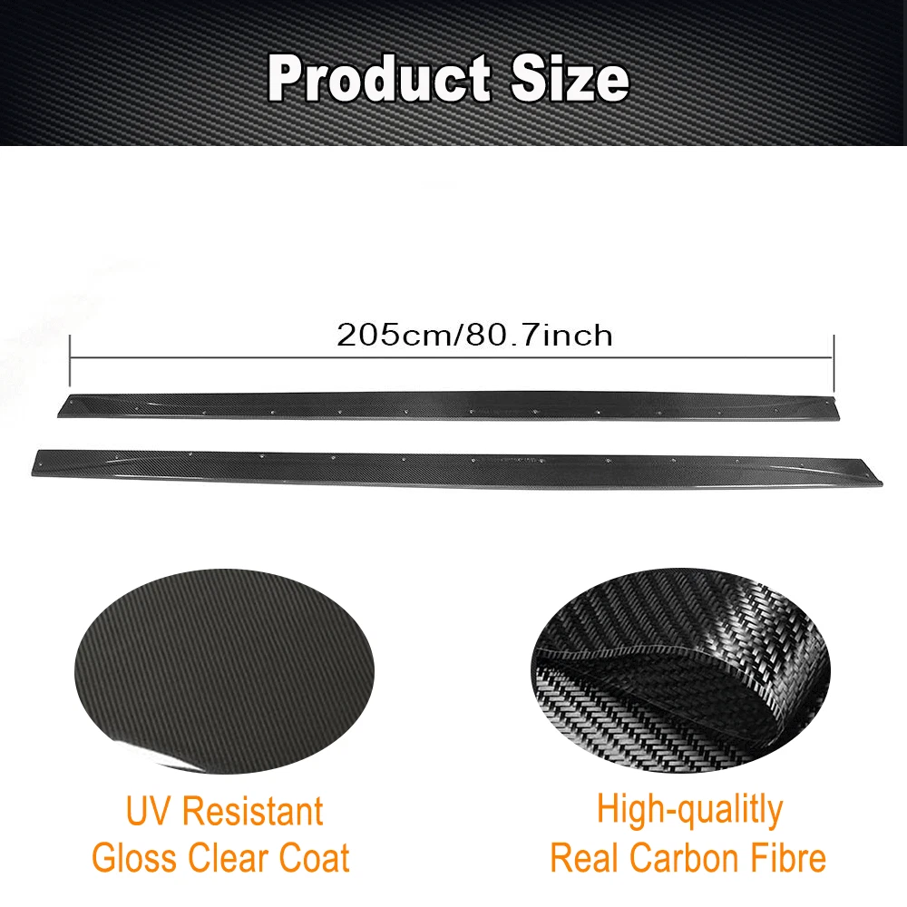 Side Skirt Extensions | 2014-2020 BMW M4 F82 F83
