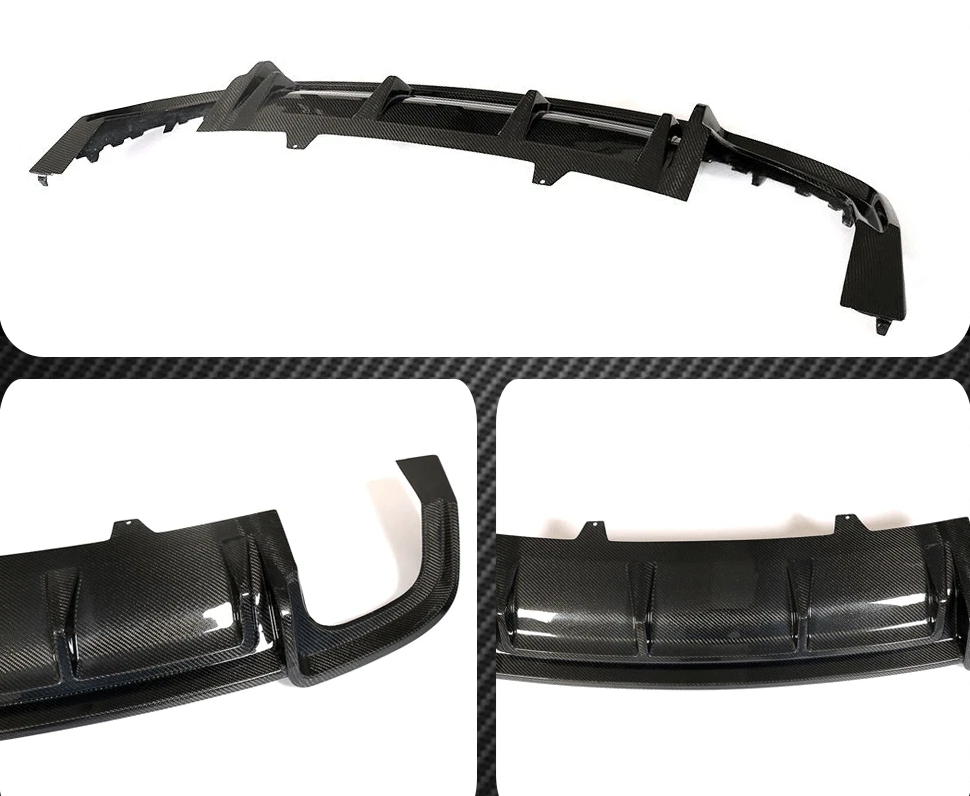 Rear Bumper Diffuser | 2017-2020 Audi S5 A5 B9 Sline