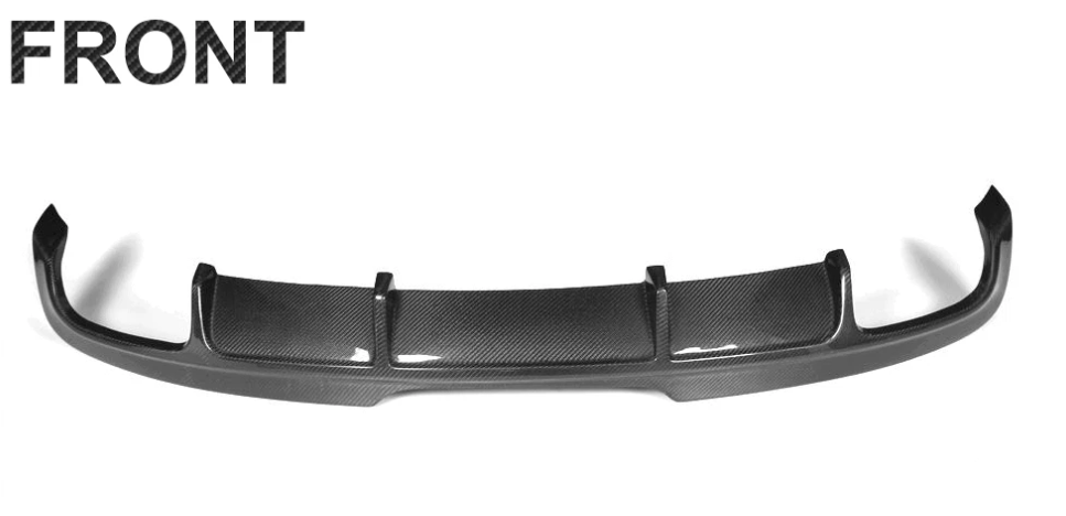 Rear Bumper Diffuser | 2008-2014 Audi TT TTS MK2 8J 