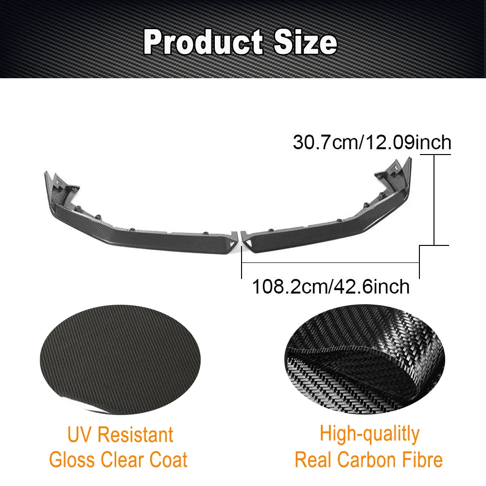 Front Bumper Lip | 2024-2025 BMW 5 Series G90 G99 M5 