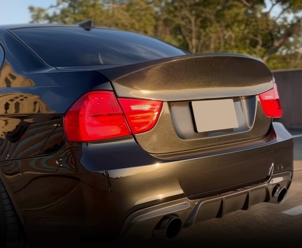 Rear Trunk Spoiler | 2005-2008 BMW 3 Series E90 Sedan